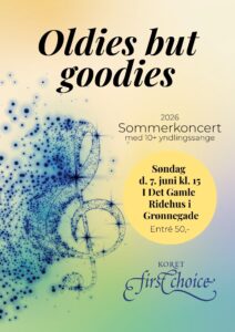 Oldies but Goodies sommerkoncertplakat.